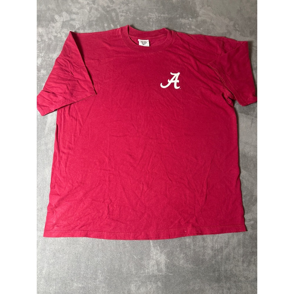 Alabama Crimson Tide Cotton Exchange T-Shirt XXL Red Mama Called Made in USA